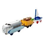 Fisher Price Mašinka Tomáš TrackMaster Noví přátelé Hugo a Skiff1