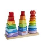 Fisher price DŘEVĚNÁ VĚŽ TVARY2