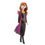 Bábika Frozen - Anna v čierno-oranžových šatách HLW501