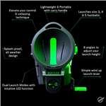 Golden Bear Toys Inteligentní Fotbalový trenažér odpalovač míčů Soccer Launcher6