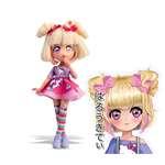 GP TOYS Hallo Kitty panenka manga japonská móda Candy Unicorns HKTF042