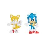 Herní sada Sonic diorama  + figurky Sonica a Tailse  6 cm1