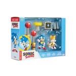 Herní sada Sonic diorama  + figurky Sonica a Tailse  6 cm8