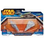 Hot Wheels - Star Wars vozidla Star Destroyer Vs. Mon Calamari Cruiser1