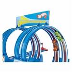 Hot Wheels 70s Thrill Drivers Corkscrew Track Set 4 Speed Booster4