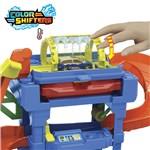Hot Wheels city color shifters automyčka s otočným tunelem   7