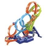 Hot Wheels dráha se čtyřmi smyčkami1