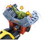 HOT WHEELS TRANSPORTER BATMAN AUTOPŘEPRAVNÍK ZÁVODNÍ DRÁHA RAKETOMET AUTÍČKA HXN213