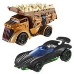 Hot Wheels Star Wars LUKE SKYWALKER (Jedi Knight) & RANCOR 1:64 Scale Die-Cast Character Cars1