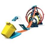 Hot Wheels Track builder trojitá smyčka GLC961