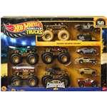 HW MONSTER TRUCKS BIGFOOT 50. VÝROČÍ SET ANGLIČÁKŮ & TRUCKŮ10