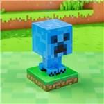 Icon Light Minecraft - Creeper modrý2