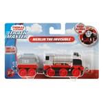 Fisher-Price - Track Master Lokomotiva Merlin Push and Ride FXX261