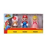 Jakks Nintendo Super Mario Friends Toad, Mario, Peach1