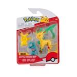 Jazwares - Pokemon Battle Figure Set Pikachu Wynaut And Leafeon3