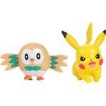 Jazwares – figurki Pokémonów, zestaw 6 sztuk: Pikachu, Brindibou, Charmander, Piplup, Zorua, Sacha3