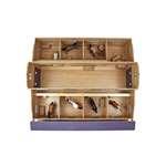 Kids Globe 610311 Farming Koňská stáj se 7 boxy a pastvinou 1:242