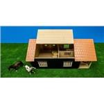 Kids Globe Farming stáj pro koně s dílnou dřevěná 51x405x275cm 1:246