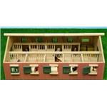 Kids Globe Farming stáje pro koně dřevěné 62x43x22cm 1:32 v krabičce 6105444