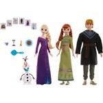  Ice Kingdom Frozen Zestaw lalek Anna Elsa i Kristoff + Olaf + akcesoria HLW59 7