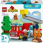 LEGO® DUPLO 10473 Wóz strażacki z wężem i strażakiem2