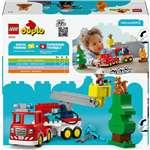 LEGO® DUPLO 10473 Wóz strażacki z wężem i strażakiem3
