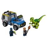 Lego Juniors 10757 Jurassic World Vozidlo pro záchranu Raptora1