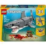 LEGO® 31381 Creator 3v1 Divoký žralok a truhla s pokladem2
