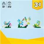 LEGO® 31384 Creator 3 w 1 Dzikie zwierzęta: kolorowy koliber5