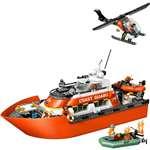 LEGO® 60504 City Łódź ratunkowa straży przybrzeżnej i helikopter3