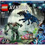 LEGO® Avatar 75571 Neytiri a thanator vs. Quaritch v AMP obleku2