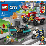 LEGO City 60319 Hasiči a policejní honička1