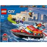 Lego City 60373 - Hasičská záchranná loď a člun8