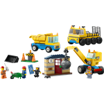 LEGO City 60391 Vozidla ze stavby a demoliční koule1