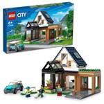 LEGO City 60398 Rodinný dům a elektromobil1