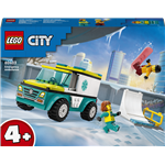 LEGO® City 60403 Sanitka a snowboardista2