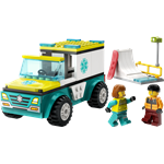 LEGO® City 60403 Sanitka a snowboardista1