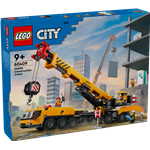 LEGO® City 60409 Žlutý pojízdný stavební jeřáb2