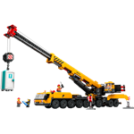 LEGO® City 60409 Žlutý pojízdný stavební jeřáb1