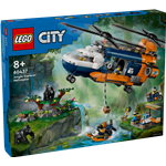 LEGO® City 60437 Helikopter do eksploracji dżungli w obozie bazowym2