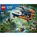 LEGO® City 60437 Helikopter do eksploracji dżungli w obozie bazowym4