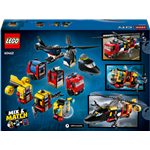LEGO® City 60462 Remix: helikopter, wóz strażacki i łódź podwodna4