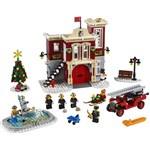 LEGO Creator 10263 Hasičská stanice v zimní vesnici1