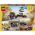 LEGO® Creator 3 v 1 31146 Náklaďák s plochou korbou a helikoptéra3
