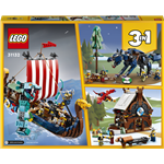 LEGO Creator 31132 Vikingská loď a mořský had3