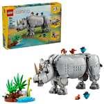 LEGO® CREATOR 31171 Divoká zvířata: Majestátní nosorožec s ptáčky1