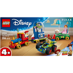 LEGO® Disney i Pixar 43264 Świąteczny pociąg Toy Story i samochodzik Toy Story2