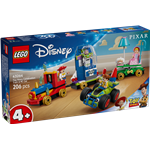 LEGO® Disney i Pixar 43264 Świąteczny pociąg Toy Story i samochodzik Toy Story4