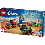 LEGO® Disney i Pixar 43264 Świąteczny pociąg Toy Story i samochodzik Toy Story5