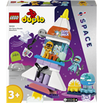 LEGO® DUPLO® 10422 Vesmírné dobrodružství s raketoplánem 3 v 12